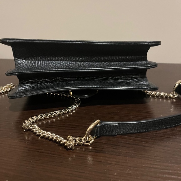 Gucci Black Icon GG Interlocking Small Crossbody Bag - Picture 5 of 6